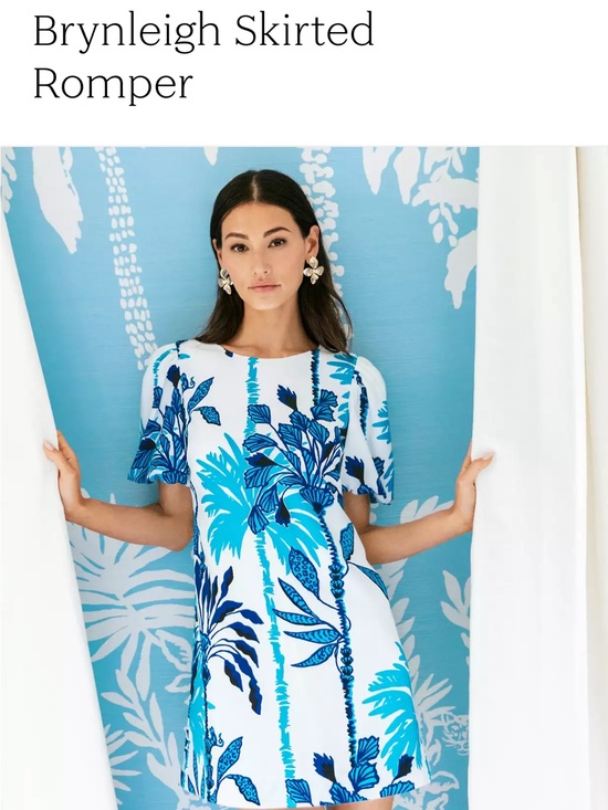 Lilly Pulitzer Dresses & Skirts - Brynleigh Skirted Romper